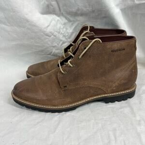 Cole Haan leather Nathan chukka boot light roast NWOB